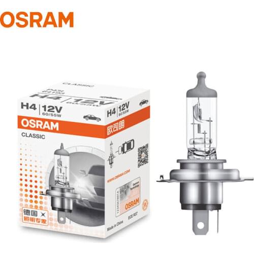 OSRAM H4 12V 60/55W 3200K 64193 P43t Original Line Spare Parts Headlight Standard Lamp Car OEM Halogen Bulb Made In China 1X