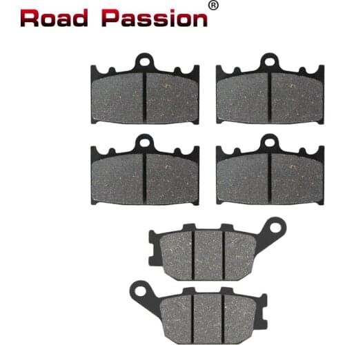 Road Passion Motorcycle Front and Rear Brake Pads fit for SUZUKI GSF 1250 Bandit Non ABS 2007-2011 GSF1250 ABS 2007-2012