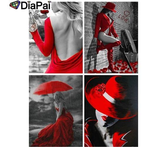 DIAPAI 100% Full Square/Round Drill 5D DIY Diamond Painting "Beauty character" 3D Embroidery Cross Stitch Home Decor