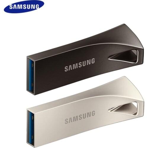SAMSUNG BAR Plus USB 3.1 Flash Drive 32GB 64GB Up to 200MB/s Pendrive 128GB 256GB Up to 400MB/s Memory Stick Pen Drive U Disk