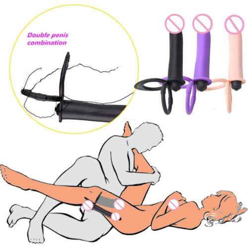 Silicone Hollow Penis Dildo Adult Female Masturbator Sex Toys For Woman Men Couples Gode Bullet G Spot Vibrator Erotic Sex Shop