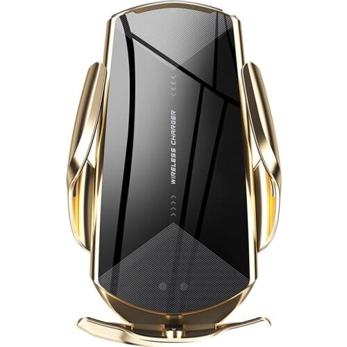 Universal Wireless Car Charger Fast Charge Car Holder Mount for all phone with Magnetic Mirco USB/Type-C Smartphone/foriPhone