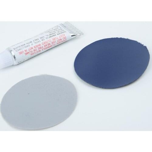 2 Set PVC Inflating Air Bed Boat Sofa Repair Kit Patches Glue For Air Mattress 4pcs Patches + 2pcs Glue Inflatable Bed Sofa Boat