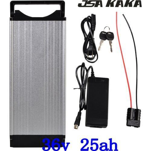 36V 500W 1000W Ebike Battery Pack 36V 25AH Lithium Battery 36V 22AH 22AH 25AH Electric Bicycle Battery with 30A BMS+2A charger