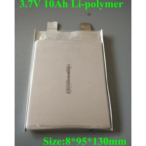 16pcs/lot Li-ion 3.7V 10Ah 100A discharge li-polymer battery 16s 60v diy 60v battery for electric scooter battery electric bike