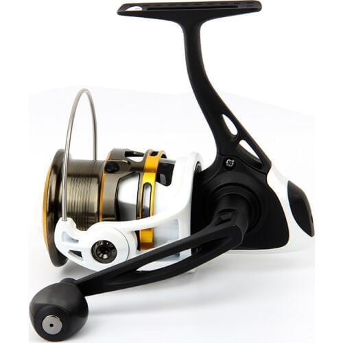 Haibo Shallow Spool All Metal STEED10s/20s/30s/40s Fishing Reel Spinning Reels Rock Wheel Fishing Tackles