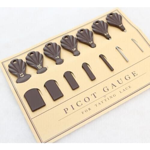 Cloverseries 57-860 picot gauge for tatting lace