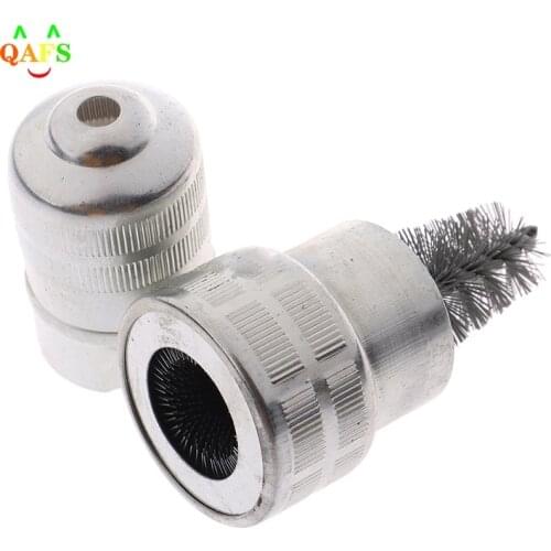 Hot1PC Stainless Steel Car Cleaning Battery Post Terminal Cable Cleaner Dirt Corrosion Brush Hand Tool Car Battery Wire Brush