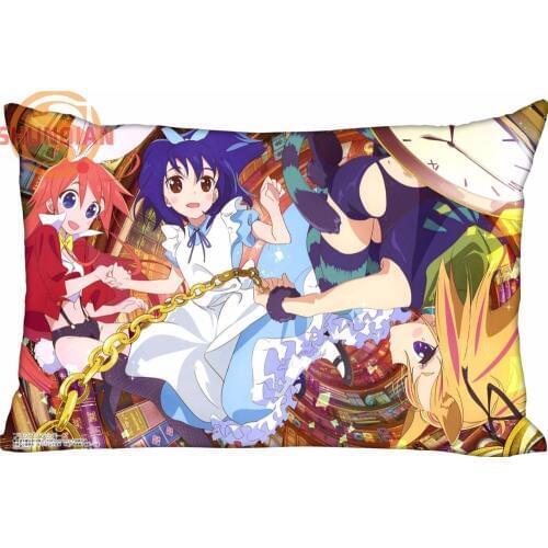 Hot Nice Flip Flappers Rectangle Pillowcase zipper Wedding Custom Pillow Case For Bedroom A3.27#125