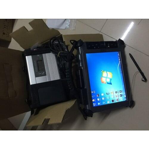 Mb star c5 sd connect with super ssd 2020.09 newest software with laptop xplore ix104 c5 i7 4g for car and truck diagnose