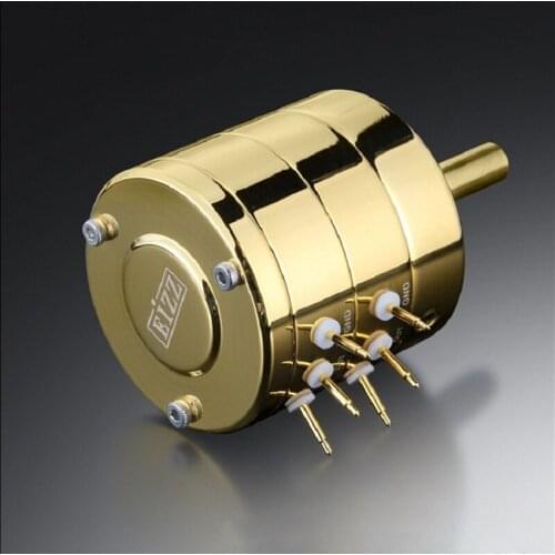 High-end EIZZ 24-level stereo high-precision stepping potentiometer 10K 50K 100K 250K for selection