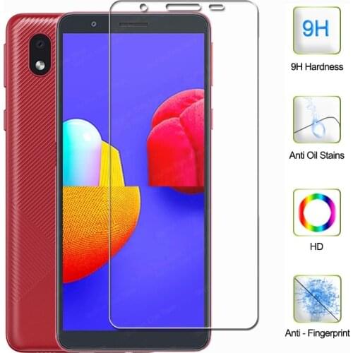 Tempered Glass On For Samsung A01 Core Screen Protector For Galaxy M01 M 01 A01 A 01 Core Protective Glass safety Film cover