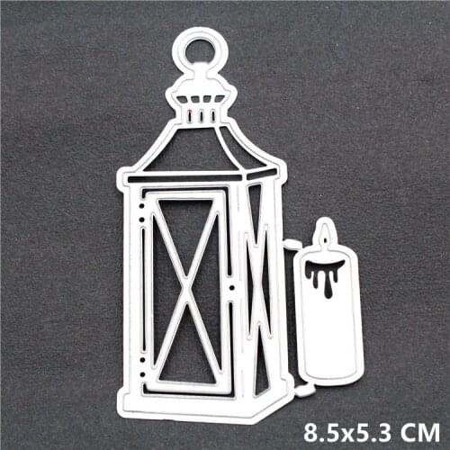 2021 Candle Box Metal Cutting Dies DIY Scrapbooking Paper Photo Album Crafts Knife Mould Cards Embossing Mold Stencils for Decor