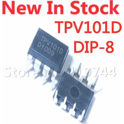 5PCS/LOT TPV101D = TPV101AD DIP-8 LCD power management chip In Stock NEW original IC