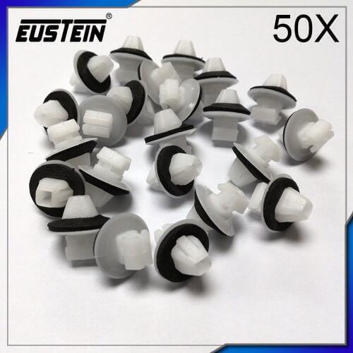 50pcs Nylon Rocker Panel Moulding for Toyota 90467-11063 9046711063 D315