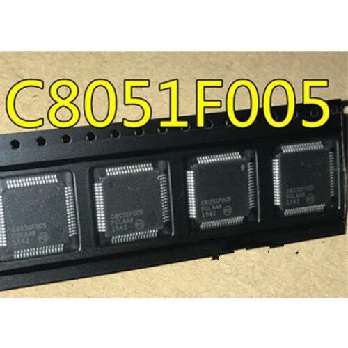 Free Shipping NEW C8051F005-GQR C8051F005 32KB TQFP-64