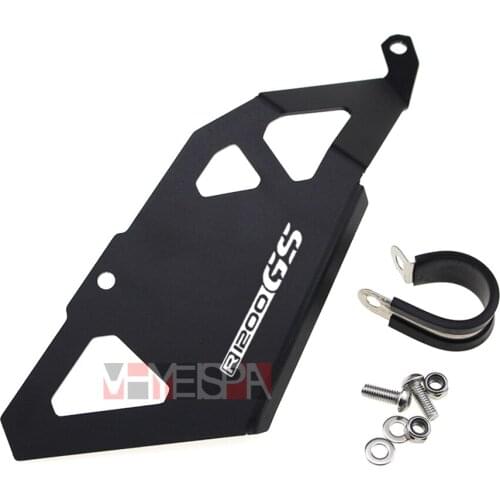 For BMW R1250 R1200 GS Adventure R1200 GS LC ADV R1250R Black Exhaust valve controller guard Flap Control Protection Guard Cover