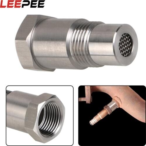 LEEPEE Exhaust Gas Oxygen Sensor Car Fix Check Engine Light Eliminator Adapter Automobiles Sensors M18X1.5 Oxygen O2 Sensor