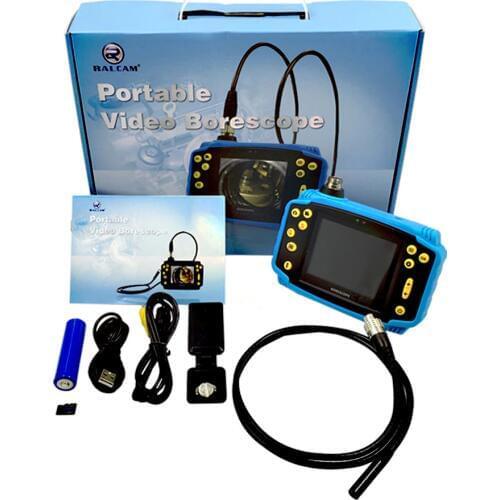 5.5/8.5 MM Original Industrial Endoscope Inspecting Automotive Monitor Borescope Vehicle Diagnostic Tool With 6 Adjustable Light