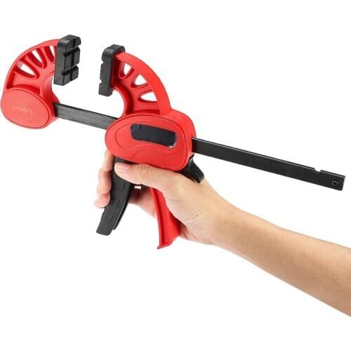 Heavy Duty Parallel Woodworking tools F clamp 4/6/8/12/18/24 INCh Joinery Plastic Crimping carpentry DIY Quick wooden Clip