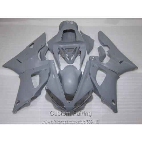 Bodywork Fairing kit for Yamaha YZFR1 00 01 grey fairings set YZF R1 2000 2001 LK11