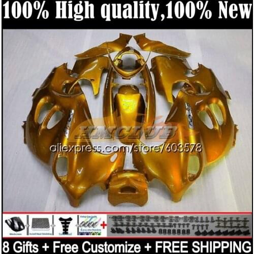Body For SUZUKI KATANA GSXF 750 600 GSX600F 2CL.57 GSXF750 98 99 00 01 02 GSXF600 1998 1999 2000 2001 2002 Fairing ALL Golden