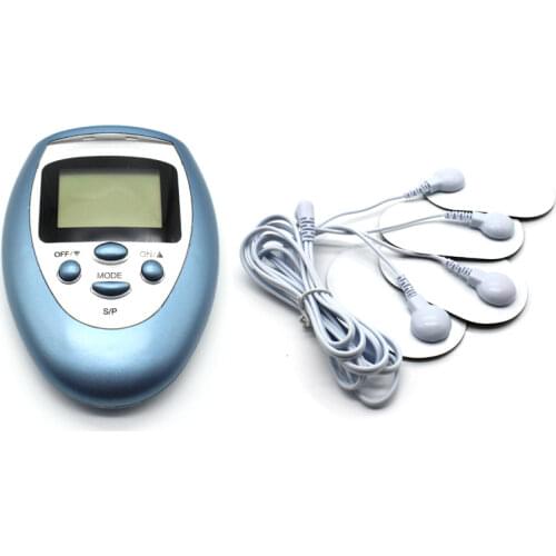 Mini Mini Physiotherapy Massager Electrical Stimulator Full Body Relax Muscle Therapy Massager LCD Screen Pulse Tens Acupuncture