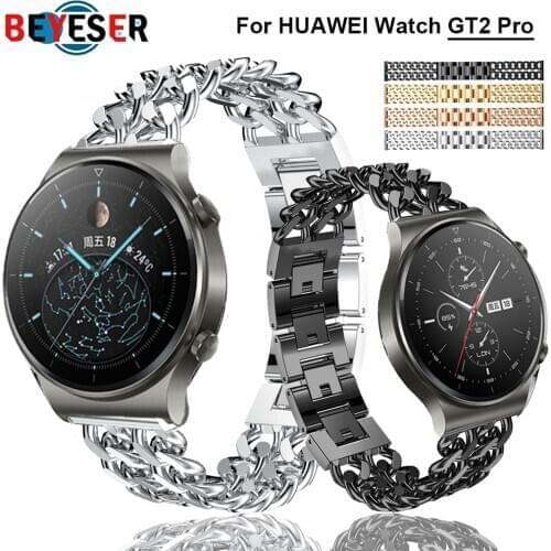Wrist Straps Band For HUAWEI WATCH GT 2 Pro gt2pro Metal Alloy Strap Bracelet For HUAWEI gt2 pro Watchband Correa Accessories