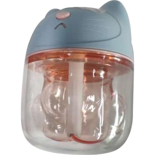 Cute Cat Claw Cup Air Humidifier USB Desktop Diffuser Mist Maker Ultrasonic Air Humidifier Colorful Night Light