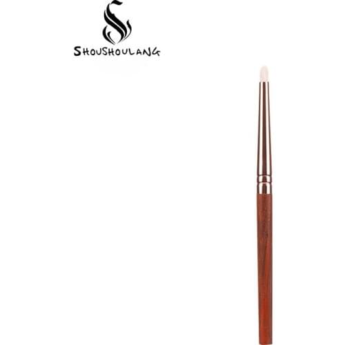 Shoushoulang Professional Handmade Make Up Brush B16 Small Pencil Eye Shadow Blending Brush Saibikoho Goat Hair Makeup Brush