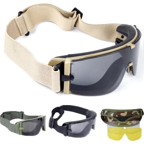 Military Airsoft Tactical Goggles Army Tactical Sunglasses Glasses Army Paintball Goggles