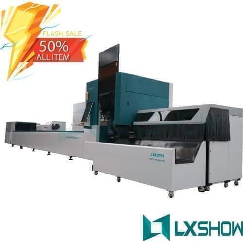 Fiber 1000W 1500W 2000W cut pipe tube metal laser cutting machine for steel tubes