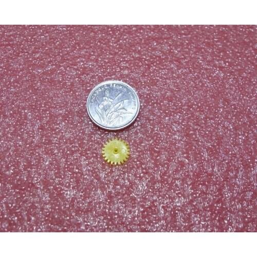 10PCS Model M0.4 22T 22 tooth micro plastic gear DIY model toy gear