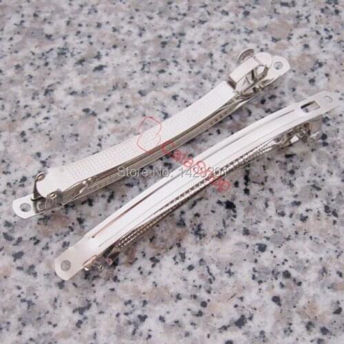 20 pcs / Lot 80MM French Barrette Hair Clips bow prong new