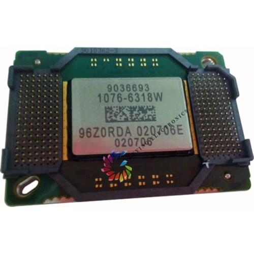 Free Shipping Second-hand Projector DMD CHIP 1076-6318W 1076-6319W for Dell 4210X A cer P5270 NE C NP200 Mit subishi XD520U
