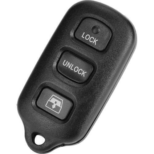 Car Entry Remote Key Case Cover Shell for Toyota 4Runner Lexus Pontiac Vibe Scion xB No Chips Car Accessories