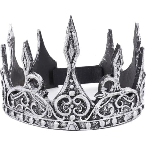 Ancient Headdress Larp Viking Corona Hombre Medieval Men Royal King Tiaras Crown Hair Accessories