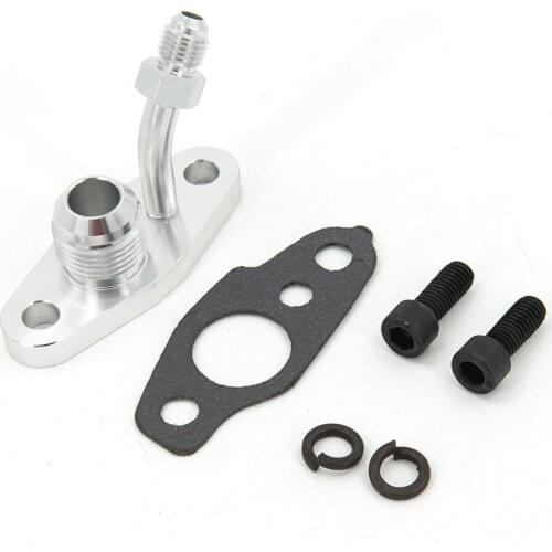 Turbo Oil Return Feed & Drain Flange For TOYOTA CT20 CT26 4AN 10AN
