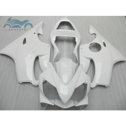 Injection molded Fairings set for CBR 600F4i 2001 2002 2003 full white fairing kits CBR600 F4i 01 02 03 aftermarket bodyworks
