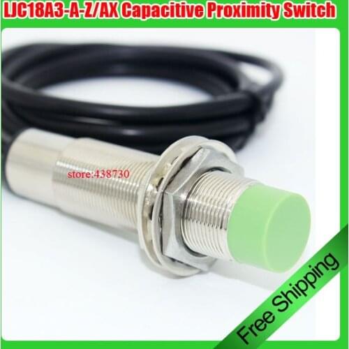 LJC18A3-A-Z/AX Capacitive Proximity Switch 18mm Inspection Wood Metal Transparent Object Sensor 6-36V