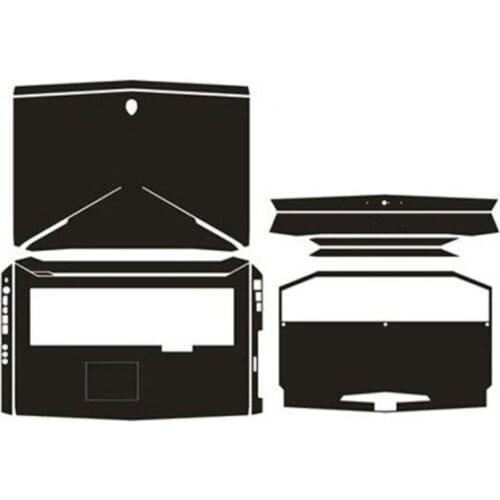 Laptop Sticker Skin Decal Carbon fiber Cover Portector for Alienware 18 ALW18 ANW18 M18X R3 P19E 18.4-inch