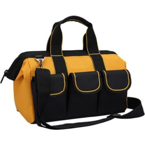 Large capacity Canvas Electric Welding Rod Tool Bag Wear Resistant Toolkit Hardware Screwdriver Soldering Iron Tool Storage Bags