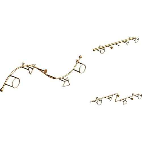 Modern Creative Iron Art Storage Decoration Coat Hook Clothing Store Wall Wall Personality Coat Rack