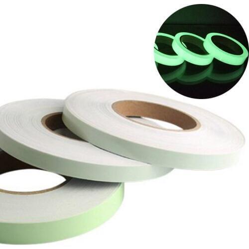 Luminous Tape Self-adhesive Photoluminescent Night Vision Glow In Dark Wall Sticker Safety Warning Security Stage Decoration