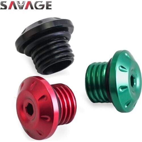 Engine Oil Filler Screw Cap For KAWASAKI NINJA 400 650 1000 VERSYS KLE650 KLZ1000 2010-2020 Motorcycle Accessories CNC Cover