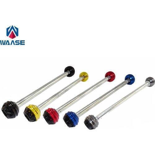 Waase Motorcycle Rear Wheel Fork Axle Slider Cap Crash Protector For Honda NC700 NC750C 2013 2014 2015