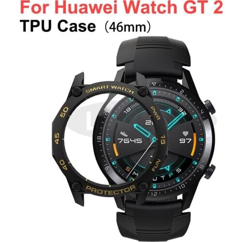 Watch Protect Cover Case for Huawei Watch GT2 46mm Shell Protector Smart Watch Accessorie for Huawei GT 2