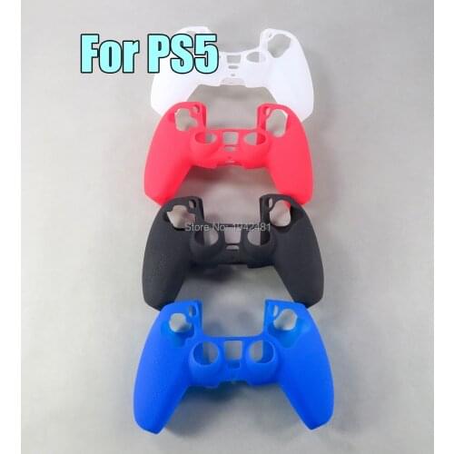 1pc 4 Colors Anti-slip Silicone Cover Case For SONY Playstation 5 PS5 Controller Gamepad Game Accessories Joystick Case