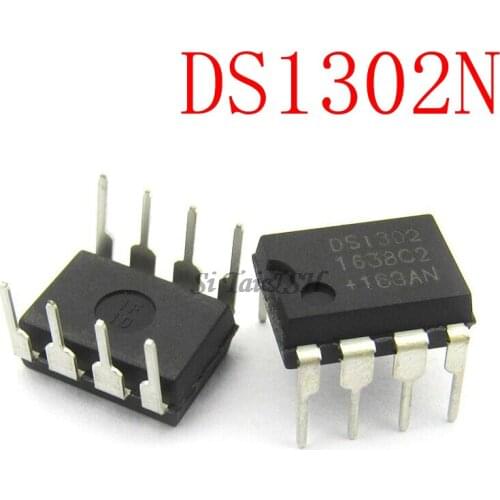 10PCS DS1302N DIP8 DS1302 DIP DIP-8 Trickle Charge Timekeeping Chip new and Original