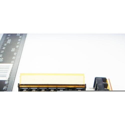 10PCS HB9500-9.5-7P / HB9500 9.5mm 7Pin Barrier Terminal Block Pitch 9.5mm Terminal Block With cover Free Shipping